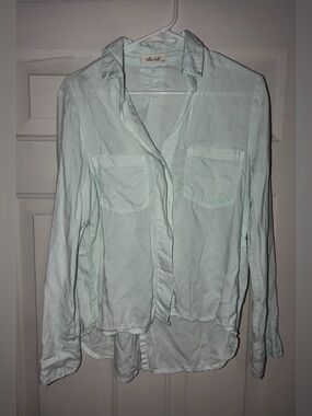 Bella Dahl Mint Button-Down Shirt